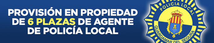 Provisión en propiedad de 6 plazas de agente de Policía Local